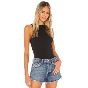 Agolde Parker Vintage Cut Off Denim Short